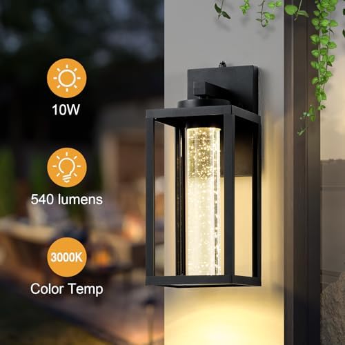 VIANIS 2 Packs Large Exterior House Lighting Fixtures Wall Mount, Anti-Rust - Image 3