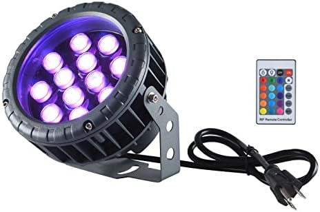 48W Wall Washer LED Lights, RGB 5000K Daylight Color Changing Wall Washer Light with Remote,IP65 Waterproof Outdoor LED Light Bar Suitable for Patio,Landscape Lighting Projects by Hilittvne