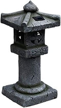 Outdoor Garden Animal Statues Patio Décor, Outdoor Japanese Lantern Statues, Garden Decor Sculptures Villa Courtyard Stone-Like Balcony Creative Zen Landscape Ornaments 26x2 by Unknown