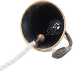 Cast Iron Hanging Dinner Bell with Outdoor Mount for Door Wall(S) & Homelavie Cowbell Instrument for Drum Set Steel Cow Bell with Stick (6inch) - Image 6