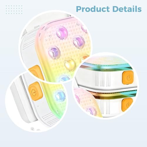4 Pack Floating Led Pool Lights, Ip68 Waterproof Submersible Lights With Remote, 16 Color Options, Adjustable Brightness, Usb-C Charging For Garden And Pond - Image 4