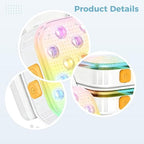 4 Pack Floating Led Pool Lights, Ip68 Waterproof Submersible Lights With Remote, 16 Color Options, Adjustable Brightness, Usb-C Charging For Garden And Pond - Image 4