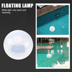 Uonlytech 3pcs Solar Globe Lights Led Floating Pool Lamp for Decoration Durable White Light for Garden and Park Use - Image 4