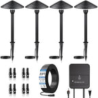 ZZXX All-in-One Low Voltage Landscape Lighting Kit, 5W Outdoor Lights 2700K by ZZXX