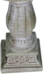 SKYFIRE 20”Dia.X 23.8”Tall Outdoor Birdbath with Pedestal - Modern Garden Birdbaths Outdoor Decor for Bird Spa & Birdfeeder, Floor Bird Baths for Garden Patio, Yard, Lawn - Image 7
