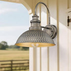 Casia Farmhouse Barn Lights, Rustic Outside Wall Sconce, Exterior Outdoor Mounted Lighting Fixture, Vintage Wall Light, Porch Lamp for Front Door,Porch,Patio,Garge (Vintage Bronze, 2 Pack) - Image 4