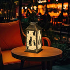 Mid Century Modern Black Cats Solar Lanterns Outdoor Waterproof - Image 7