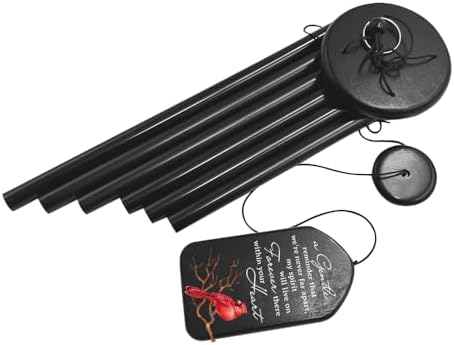 Personalized Wind Chime Sympathy Gifts, Wind Chimes for the Loss of A Loved One, Commemorating a Deceased Friend, Memorial Gifts expressing Sympathy and Condolences - Image 6