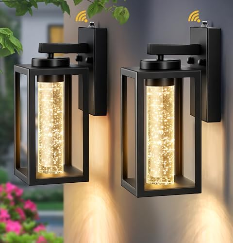 VIANIS 2 Pack Exterior Garage Lighting Fixtures Wall Mount, 100% Aluminum by VIANISLIGHTING