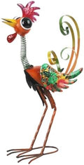 24'' Wacky Rooster Garden Statue for Outside, Patio, Backyard, Lawn by giole