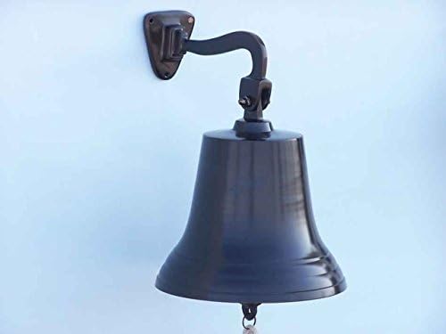Hampton Nautical Bl-2019-11-BZ Bronze Hanging Ship's Bell 15" - Nautical Bell - Nautical Decoration - Image 3