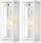 15" Motion Sensor Outdoor Wall Lights, Outdoor Sconces, 2 Pack by Slypadan