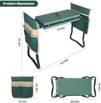 RAIN SPIRIT Garden Kneeler and Seat Gifts Foldable Gardening Stool - Image 2