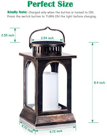 TomCare Solar Lights Outdoor Flickering Flame Solar Torches Lights Outdoor Lighting for Garden Patio Yard - Image 3