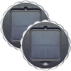 MAGICLULU Xmas 2pcs Solar Light Wall Mounted Light Sensor Outdoor Lamp by MAGICLULU