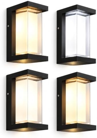 Outdoor Wall Lights, Outdoor Lights for House, 2200LM 3CCT Dimmable IP65 by FUPE