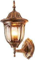 Vintage Metal Wall Lamp, Wall Mount Fixture Stylish Wall Sconces Wall Lighting Country Retro Style Glass Shade Sconce Lighting in Rust 1 Light 499054 - Image 4
