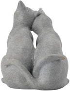 Cat Garden Statues Outdoor Cat-Figurines - Garden Decorations 8.5 x 8 x 10.5 in Resin Kitten Couple Sculpture Cats Statue for Farmhouse Outside Backyard Lawn Gift for Kitten Lovers Newman House Studio - Image 2