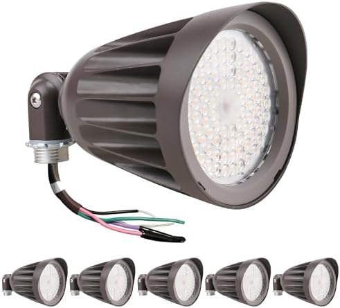 25W LED Bullet Spotlight Flood Light 3CCT Selectable Landscape Spotlight by OstekLedLighting