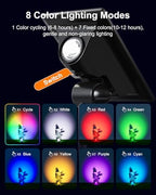 6 Pack Color Changing Solar Power Spot Lights for Halloween Decorations LED - Image 2