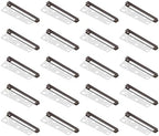 GKOLED 20Pack 6.8 Inches Hardscape Lights, Low Voltage Retaining Wall Lighting with Frosted Lens, 12V AC/DC Paver Light with 1.5W 2700K LED Chips, Outdoor Landscape Step Lights, Die-cast Aluminum by GKOLED