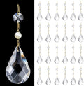 2" Pendant Chandelier K9 Crystal Decorative Hanging Ornaments (Vintage B, 24) by kehail