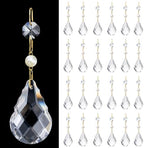 2" Pendant Chandelier K9 Crystal Decorative Hanging Ornaments (Vintage B, 24) by kehail