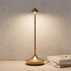 Cordless Rechargeable Table Lamp, Long-Lasting 60-Hr Battery, Dimmable LED by ZenithLightTableLamp
