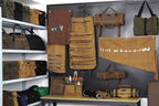 Tool Bag with Zipper, Heavy Duty 16oz Waxed Canvas Wide Mouth Tool Tote Bag, 13-inch Muti-Purpose Storage Tool Pouch with Side Pockets - Image 6