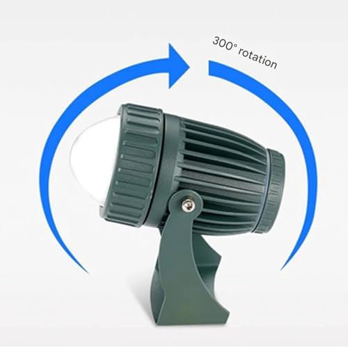 Adjustable Outdoor LED Beam Spotlights - IP65 Waterproof Narrow Floodlight for Long-Distance Lighting, Ideal for Roman Column Hotel Exterior Wall Wash & Landscape Illumination - Image 5
