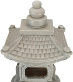 Northlight 13.5" Dark Gray Pagoda Outdoor Garden Statue - Image 6