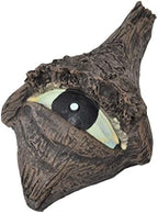 Gavigain Tree Face Welcome Decor - Old Man with Glowing Eyes in Dark Outdoor Tree Hugger Sculpture - Whimsical Garden Tree Decorations Yard Art, Halloween Decor, Defult - Image 5
