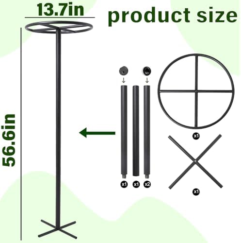 60-Inch Dragon Fruit Trellis - Sturdy Climbing Support for Gardens - Image 2