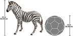 Design Toscano Zora the Zebra Outdoor Garden Statue, 22 Inch, Polyresin, Full Color - Image 3