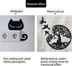WINUSD Metal Tree of Life Wall Art, 4PCS Tree of Life and and Birds of Peace Wall Plaque Decorative for Garden Art Hanging Sculpture Family Indoor Decoration(18In Tree and 3Pcs Birds) - Image 5