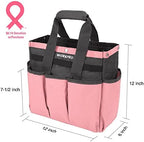 WORKPRO Garden Bag and FLISSA Folding Pocket Knife, Garden Tool Tote Storage Bag with 8 Pockets, Tactical Knife with Liner Lock - Image 2