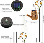Solar Lights Outdoor Waterproof, Sunflower Solar Watering Can with Lights - Image 3