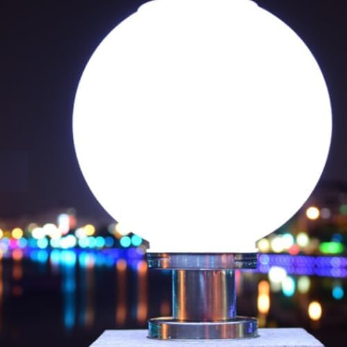 Outdoor Solar Pillar Light, 3.7v LED Waterproof Post Lamp for Courtyard - Image 4