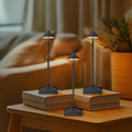 3 Pack Small Black Rechargeable Cordless Table Lamps Dimmable by FUNTAPHANTA