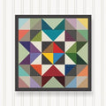 BQ088 BARN Quilt Block Outdoor Square | 6 Sizes | Outside Pattern | Wall Art | Yard Art | Barn Sign | Farm Design (11.5" x 11.5" 1 Sided) by SignStuffInc