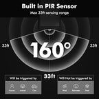 AloftSun Solar Motion Sensor Outdoor Lights,Solar Lights Outdoor Waterproof - Image 4