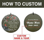 Personalized Memorial Cardinal Wind Chimes 30/36inch Decor Gifts - Image 2