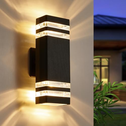LMP LED Outdoor Wall Light, Aluminum IP65 Waterproof Porch Lights by LMP
