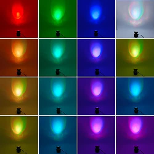 Colored Pond Lights with Timer, APP Control RGB Fountain Light IP68 Waterproof, Dimmable Outdoor Landscape Lights for Fish Tank Pond Fountain Garden (3 Lights) - Image 2