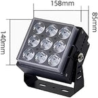 Outdoor Landscape Spotlights Outdoor Spotlights - Led Beam Light, AC 85-265V A Beam of Light Spotlight, Outdoor Ground LED Landscape Lights, Ip67 Waterproof Adjustable Br - Image 2