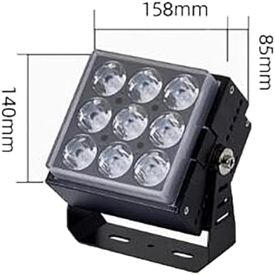 Outdoor Landscape Spotlights Outdoor Spotlights - Led Beam Light, AC 85-265V A Beam of Light Spotlight, Outdoor Ground LED Landscape Lights, Ip67 Waterproof Adjustable Br - Image 2