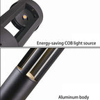 Modern Black Outdoor Bollard Light Waterproof IP65 Garden Landscape Pathway Lighting LED Post Lamp for Driveway, Yard Commercial Use 3000K - Image 4