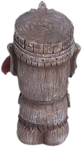 Funny Guy Mugs Garden Gnome Statue - Tiki and A Gnome - Indoor/Outdoor Garden Gnome Sculpture for Patio, Yard or Lawn - Image 5