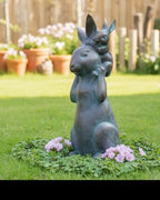 Newman House Studio Garden-Statues Bunny-Decor - Yard Proch Outdoor Décor - Image 3