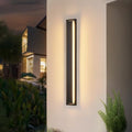 39.3'' 1 Pack Modern Outdoor Light Fixture, Long Exterior LED Lights Black by TeweiBrand